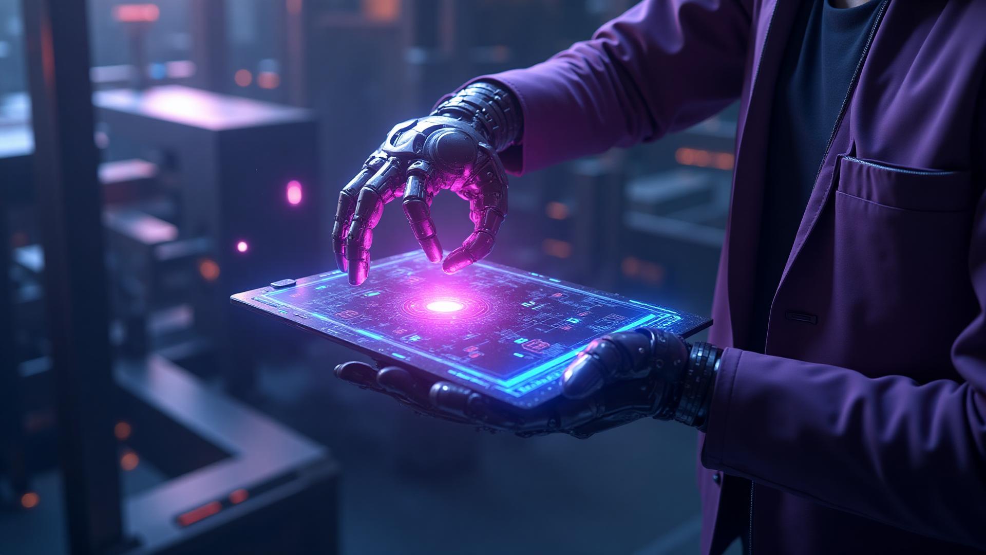 AI Automation Background